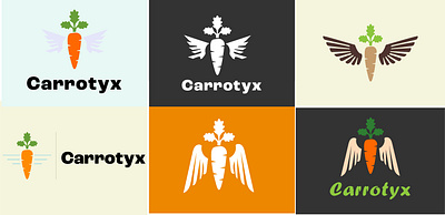 Carrotyx design for client branding business logo design graphic design illustration logo mini minimal logo minimistic minimistic logo
