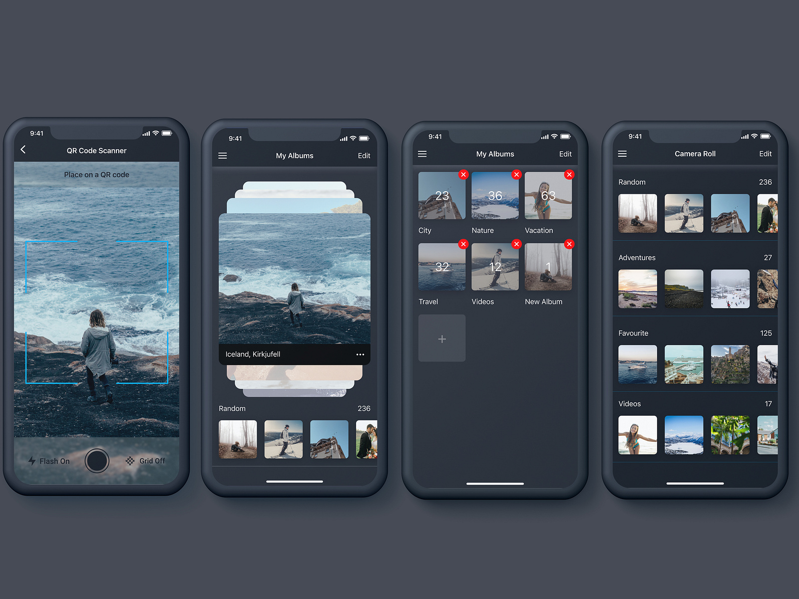 CameraView Mobile Photo App by RPWDS on Dribbble