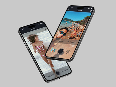 CameraView - Mobile Photo App app design iphone app design ui ui design