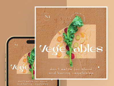 Vegetable Business Social Post Design banner ads branding colorful design digital post family owned farm to table flavorful fresh produce health benefits healthy eating illustrations locally sourced nutritious social design social post support local sustainable farming vegetable business vibrant design