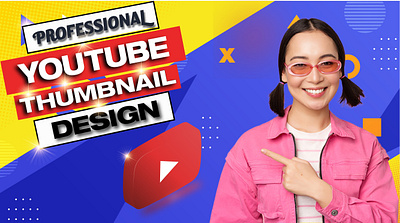 YouTube Thumbnail Design animation app branding design graphic design illustration logo motion graphics typography ui ux vector
