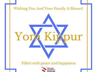 Yom Kippur Social Media Content design graphic design