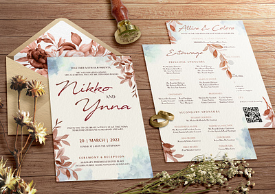 Wedding Invitation Designs & Mockups adobe photoshop branding design graphic design invitation layout mockup mockups rustic wedding wedding invitation