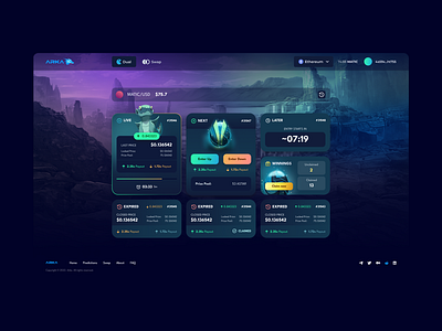 UI/UX Design of Crypto Betting Company adaptivesoul betting brand branding crypto design graphic interface ui