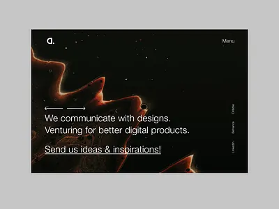 Digital Dot Hero section branding ui webdesign