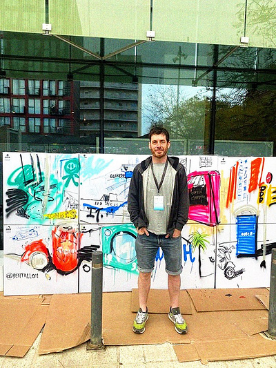 Tallon at the OFFF Festival X Ben Tallon event live art mural public art urban