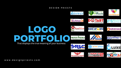 Logo Portfolio 3d brand development branding business ideas design graphic design illustration logo logo design motion graphics vector