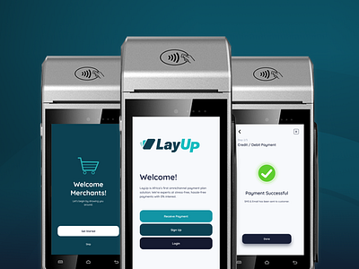 LayUp - Africa's first omnichannel payment plan solution branding graphic design ui