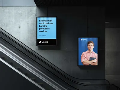 Uplinq - Branding Print 1 branding graphic design ui