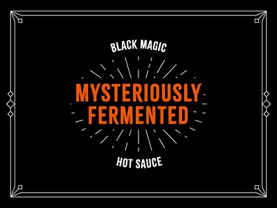 Black Magic Hot Sauce bird branding for sale goth hot sauce identity logo packaging raven skull