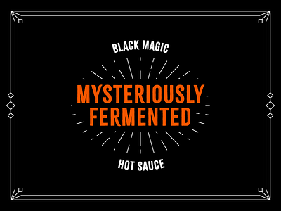 Black Magic Hot Sauce bird branding for sale goth hot sauce identity logo packaging raven skull
