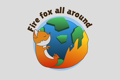 Little Fire Fox Aniation animation children illustration cute design figma fire fireanimation firefox fox funny illustration logo motion graphics vector
