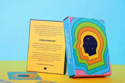 Emotional First Aid Kit branding card game design emotions graphic design ill illustration kit stress therapeutic