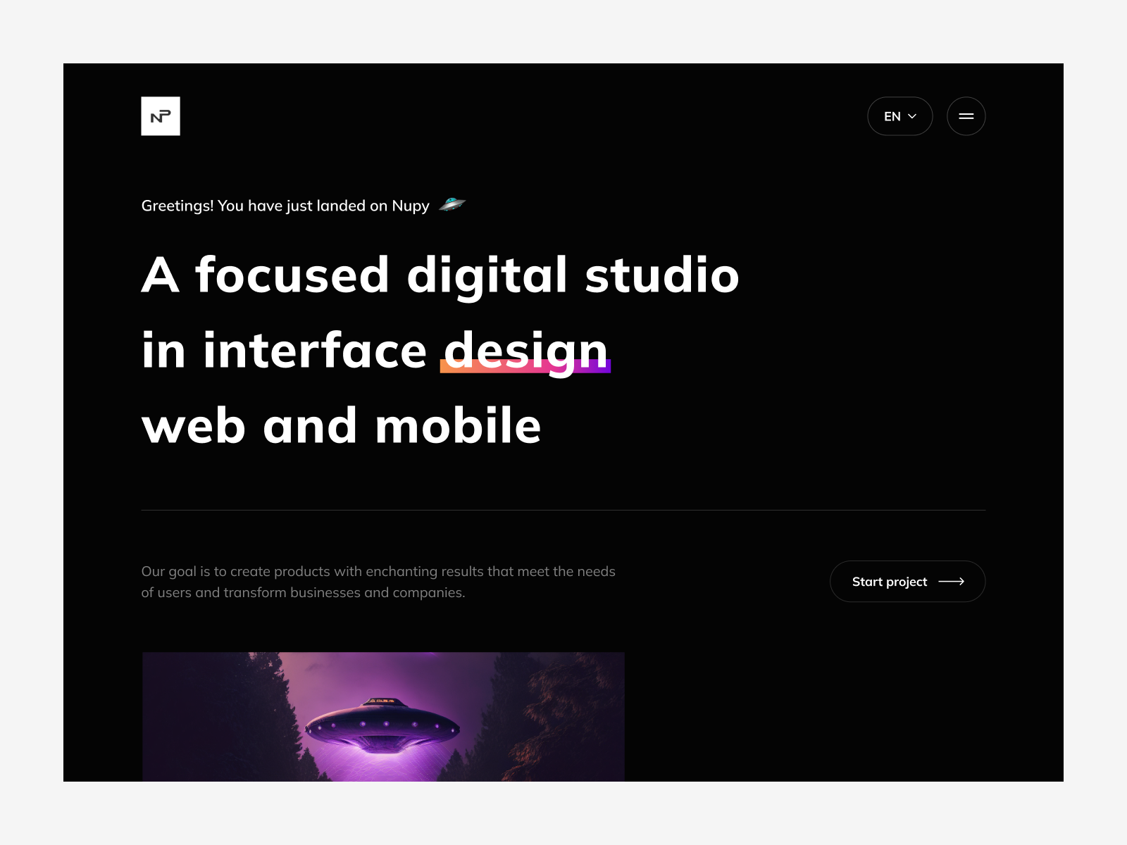 Nupy Design | Website by Nupy Design on Dribbble