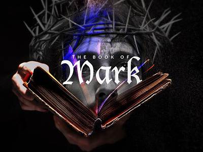 The Book of Mark | Sermon Illustration + Bumper animation bible bible book branding christian christian faith church church motion graphics design faith based graphic design motion graphics