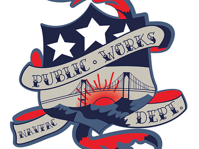 Public Works T-Shirts Art 1 adobe app branding design graphic design illustration illustrator logo public works shirt t shirt tattoo tshirt ui vector