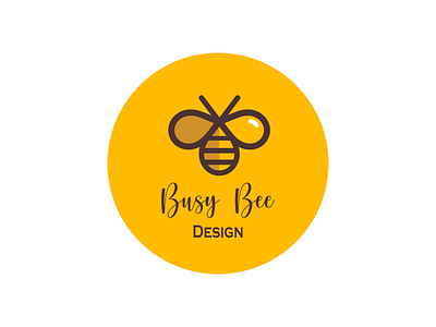 Busy Bee | Logo Design branding graphic design logo