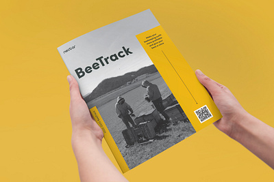 Beetrack Product Brochure branding brochure design graphic design print