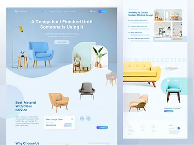 Modern homedecor landing page ui design contemporarydesign decor decorinspiration furniture furniture ui furnituredesign home homedecor homeinteriors homestyling interiordesign minimalism modern home decor moderndesign scandinaviandesign
