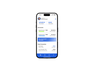 BankingApp - Mobile App Proposal figma mobile app proposal ui ui design