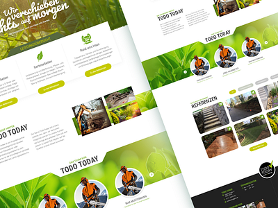 Landscaping Website app branding design graphic design illustration logo typography ui ux vector web webdesign