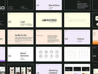 Sucasa Brand Book art direction brand brand book brand identity branding colour design graphic design illustration logo ui