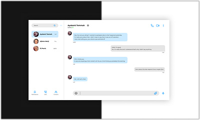 Daily UI Challenge 013 _ Direct Messaging