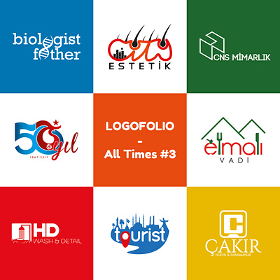 LOGOFOLIO - All Times #3 brand branding design graphic graphic design illustrator logo logodesign logofolio vector