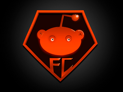 #2 day of my Sharpen Month! Today i show a reddit team badge! app branding design graphic design illustration logo sharpen