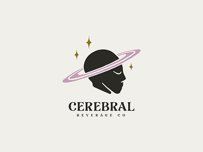 Cerebral Beverage Branding branding cannabis illustration logo mark