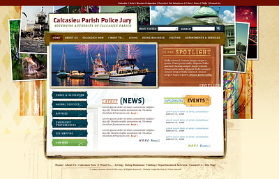 Calcasieu Parish ui website