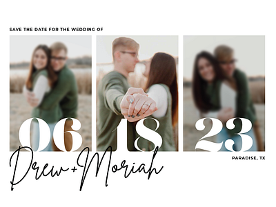 Save The Date design graphic design invitation print print design save the date wedding