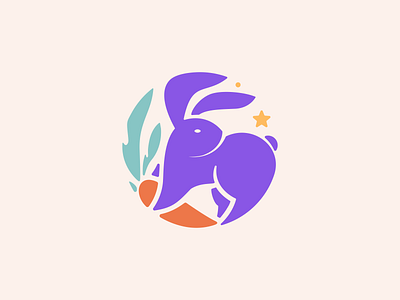 Shining rabbit brand branding design graphic design illustration logo logodesign logodesigns rabbit ui vector