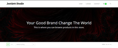 Website - Justlett Studio branding graphic design landing page logo motion graphics ui web website