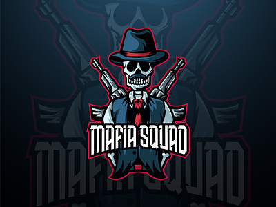 Mafia Squad Esport Mascot Logo Template esport logo game game logo game mascot logo mafia mafia esport mafia esport mascot logo mafia logo mafia mascot mafia mascot logo mafia squad mascot