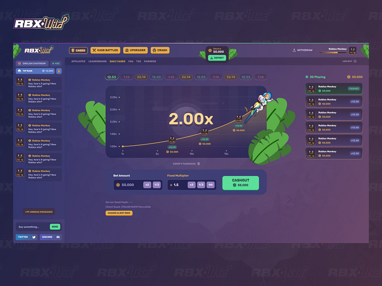 New roblox site #rblxwild #roblox #gambling