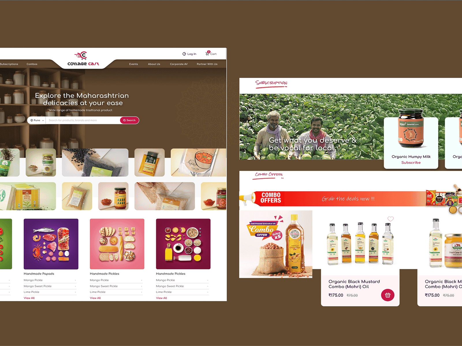 eCommerce Website Mockup Design Template by Nikhil Turale on Dribbble