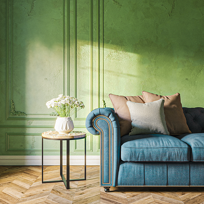02. Elixir - Color & Contrast 3d 3d visualization architectural design interior design living room room design ideas