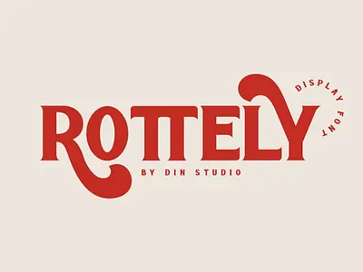 Rottely - Modern Display Font calligraphy display display font font font family fonts hand lettering handlettering lettering logo sans serif sans serif font sans serif typeface script serif serif font type typedesign typeface typography