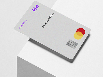 Neo-bank debit card design adobexd branding designer ui