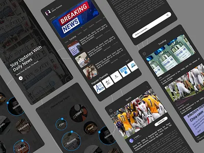 Stay informed, wherever you go - with our news media app/website app branding editor graphic design illustration live news media media design news news update newsapp newschennal newswebsite stayinformed typography