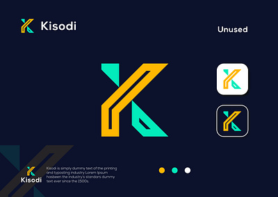 K Letter Logo Mark branding design graphic design graphicdesign illustrator k letter logo logodesign modern logo