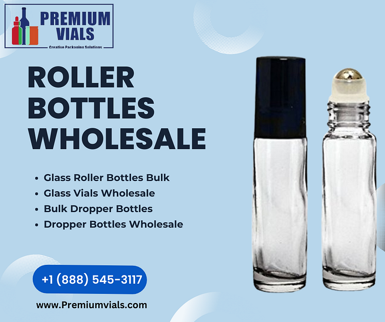 Variety Of Sizes Roller Bottles In Wholesale by premiumvial on Dribbble