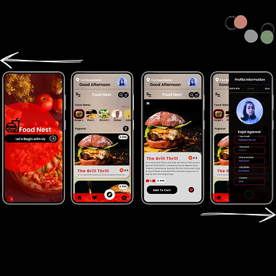 Food ordering app Ui design design food ordering app design illustration ui ui branding ui design ui ux