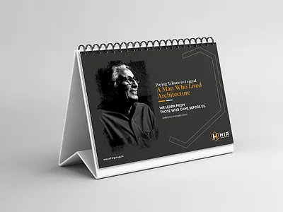 HIR Calendar 2023 branding graphic design