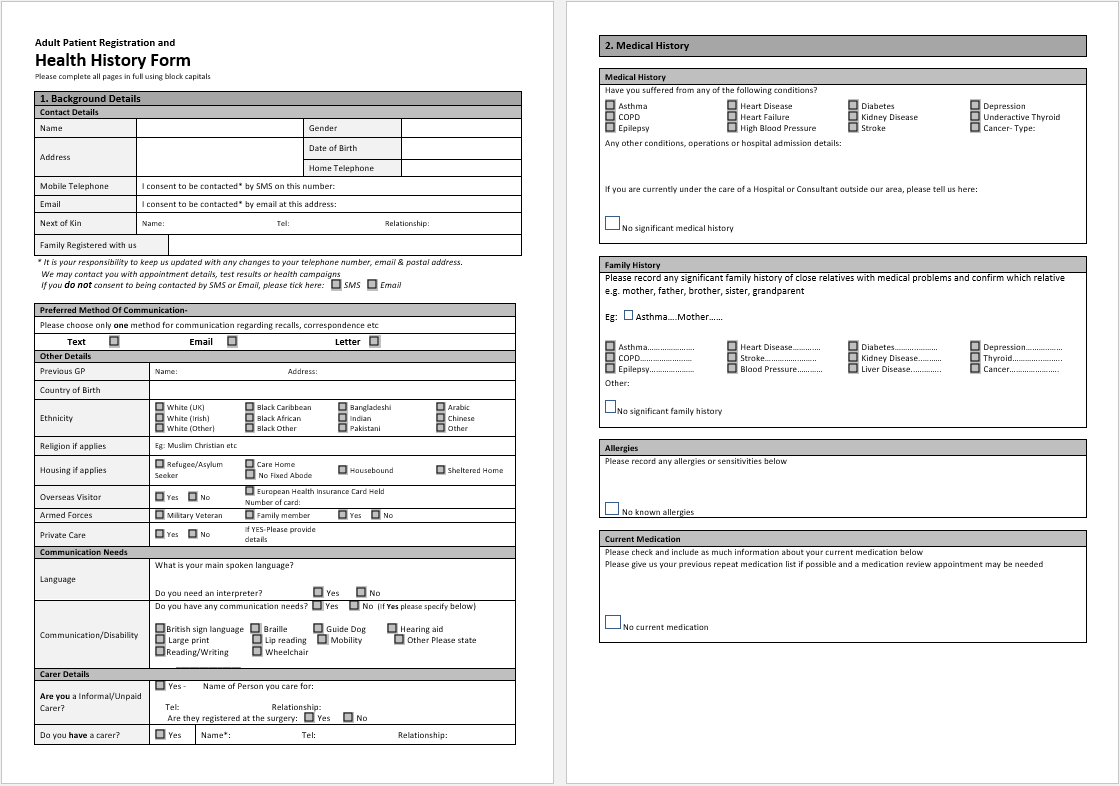 10-free-health-medical-history-form-templates-for-ms-word-by-office-templates-online-on-dribbble