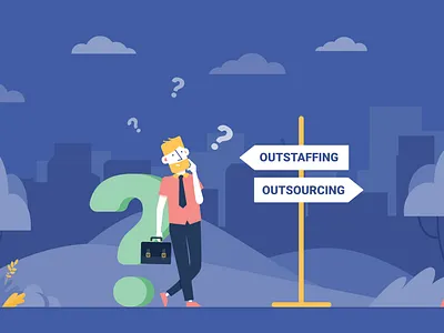 Outsourcing vs Outstaffing: What Is the Difference? outsourcing outsourcing vs outstaffing outstaffing remote work software developer