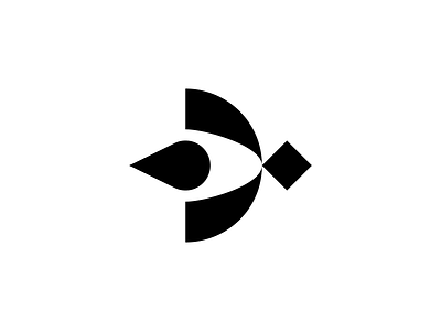 Bird bird black and white branding design icon identity illustration logo minimal modern nature simple sky symbol unique