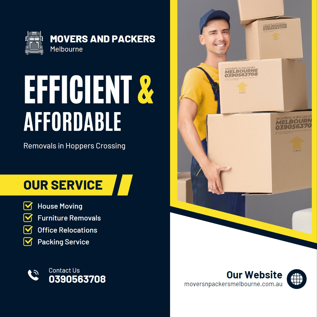 Efficient and Affordable Removals in Hoppers Crossing by Movers N Packers Melbourne on Dribbble