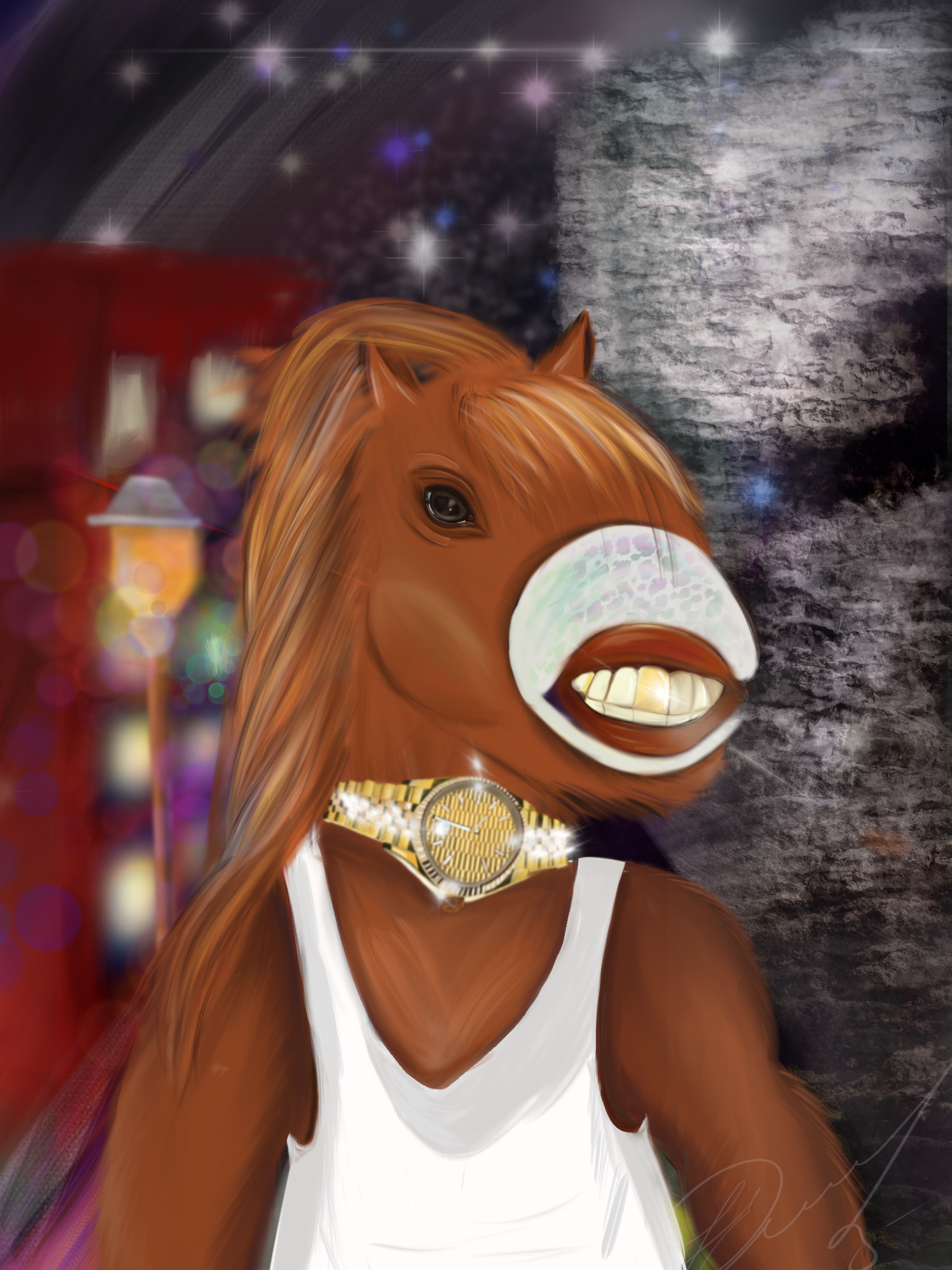 Example of Horse, from the society "Paphos"